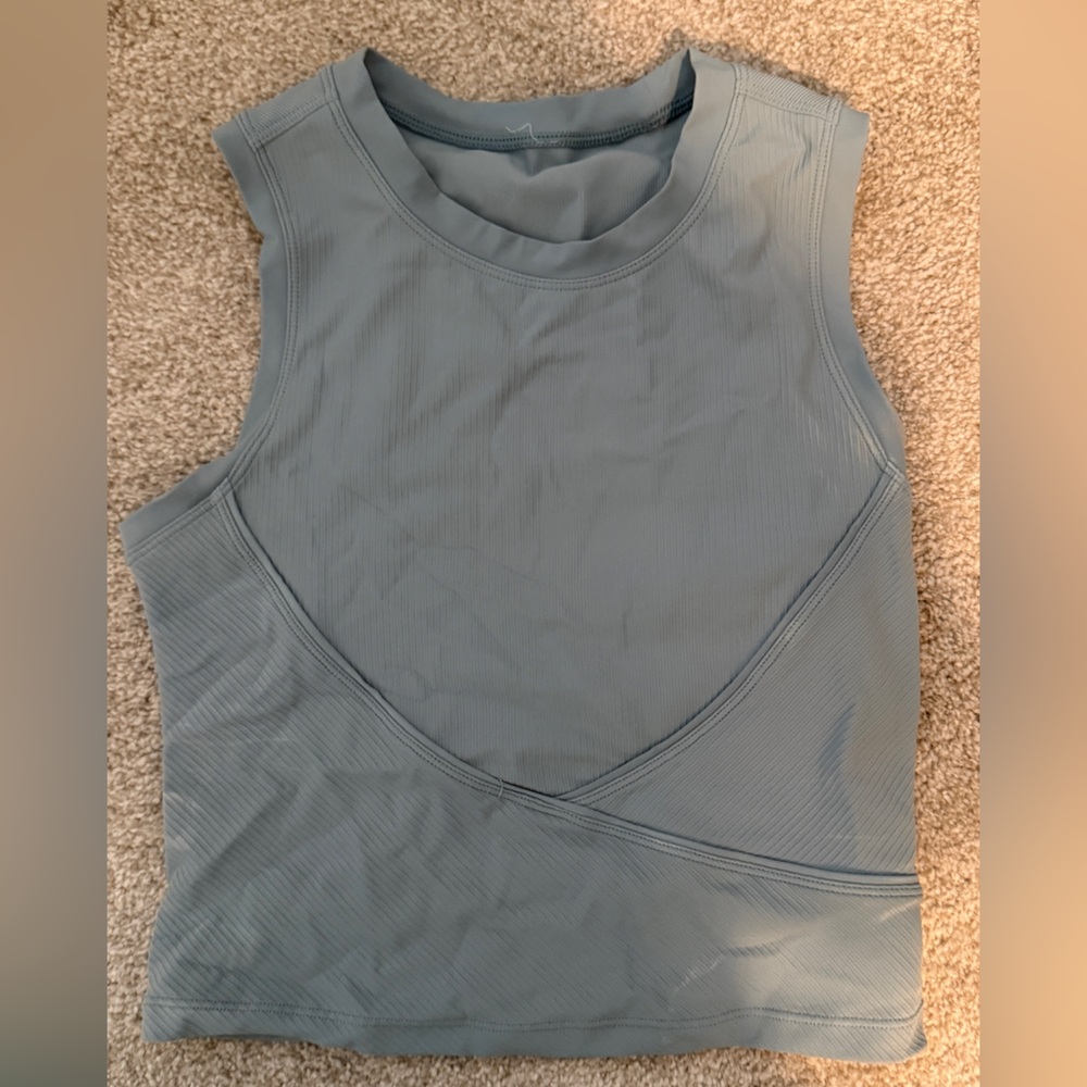 Lululemon Blue Sleeveless Top